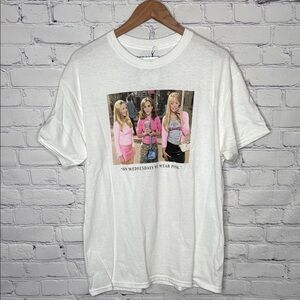 Forever 21 x Mean Girls On Wednesdays We Wear Pink T-shirt